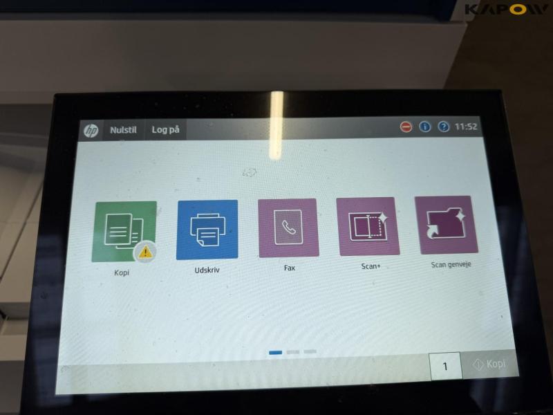 HP Color LaserJet Managed Flow MFP E87740z printer/copier 37