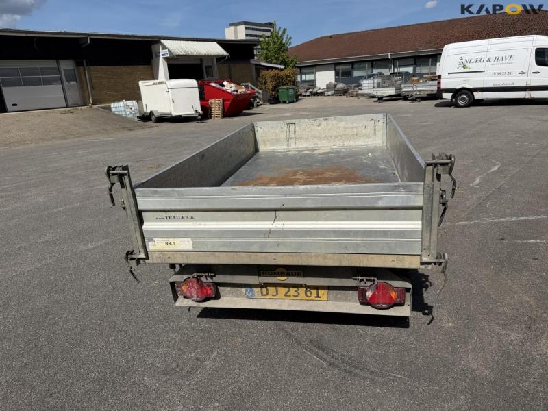 Humbaur HTK trailer with electric tipper 5