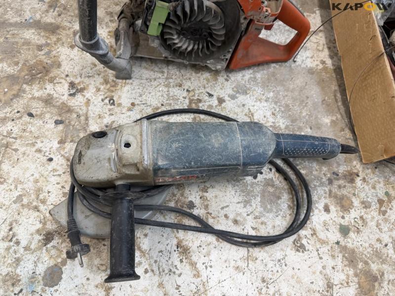 Husqvarna concrete cutter and various parts 10
