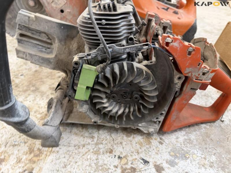 Husqvarna concrete cutter and various parts 12