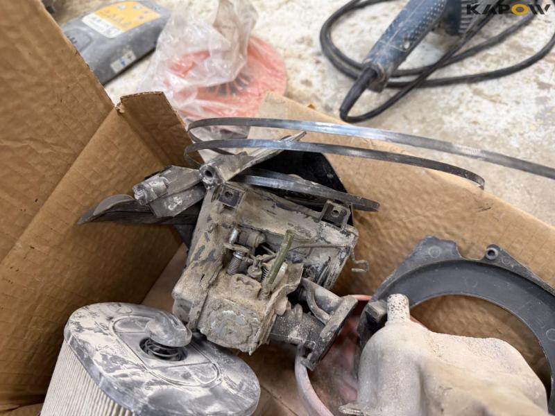 Husqvarna concrete cutter and various parts 36