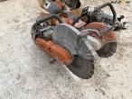 Husqvarna concrete cutter and various parts 20