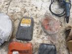 Husqvarna concrete cutter and various parts 34