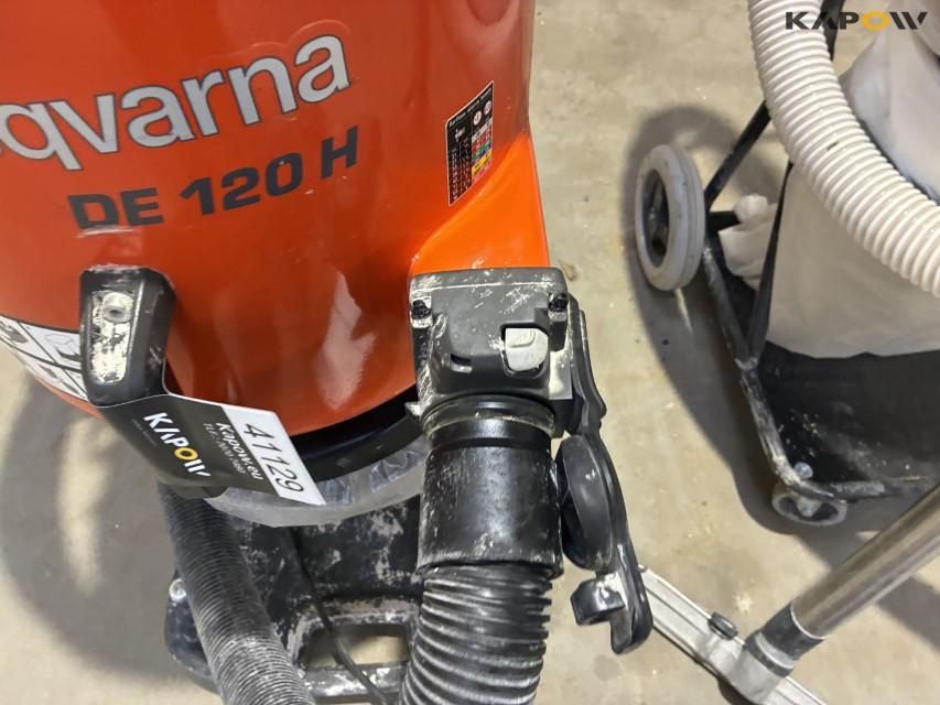 Husqvarna DE120H/C3000 vacuum cleaner and filter 10