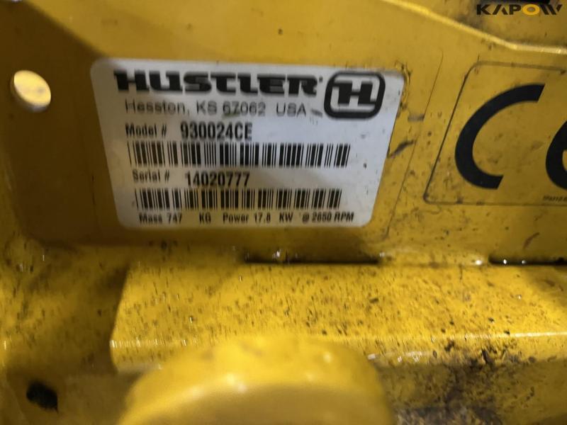 Hustler Super Z lawn mower 9