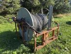 Hydraulic fence roller for three-point suspension 3