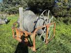 Hydraulic fence roller for three-point suspension 9