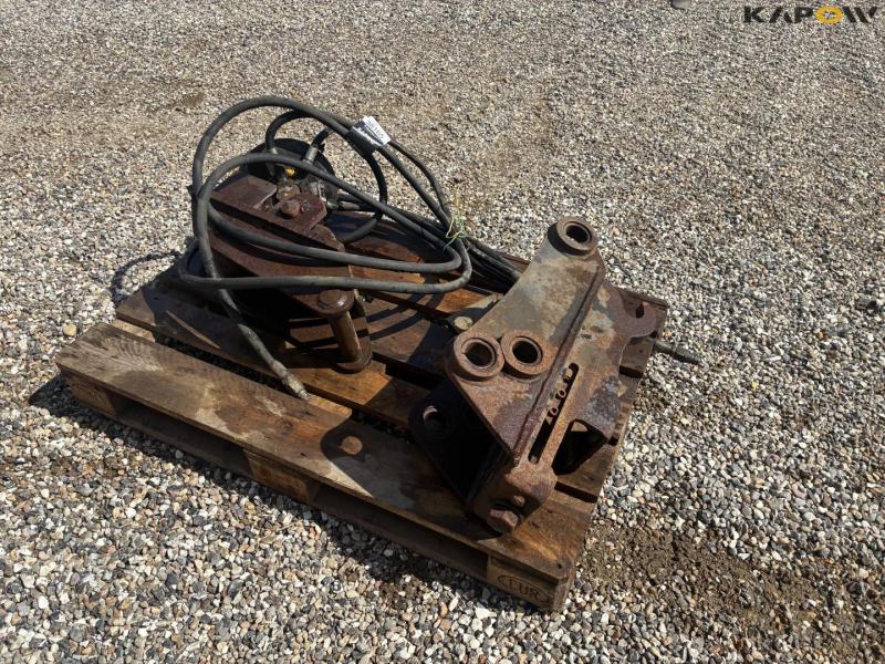 Hydraulic rotor with quick change 3