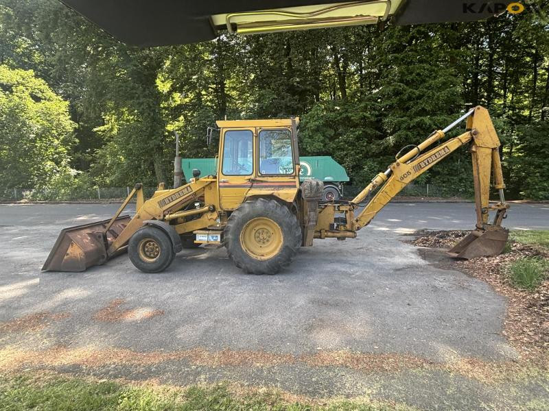 Hydrema 505 backhoe loader 8