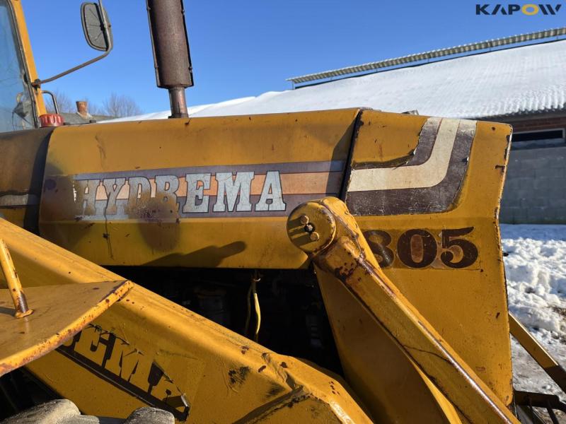 Hydrema 805 backhoe loader 28