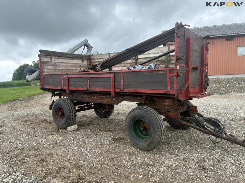 Hylleberg HDT 55-L trailer with tipper and brakes 3