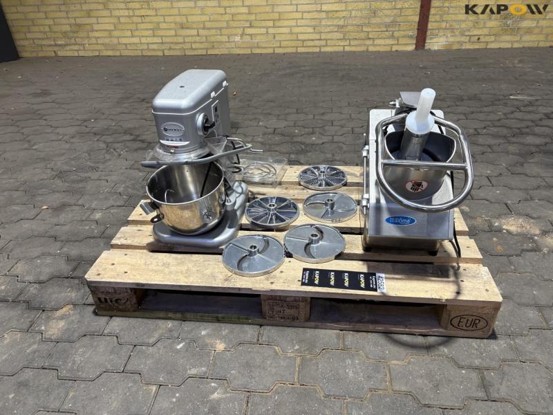 Industrial cutting and mixing machine + accessories 2