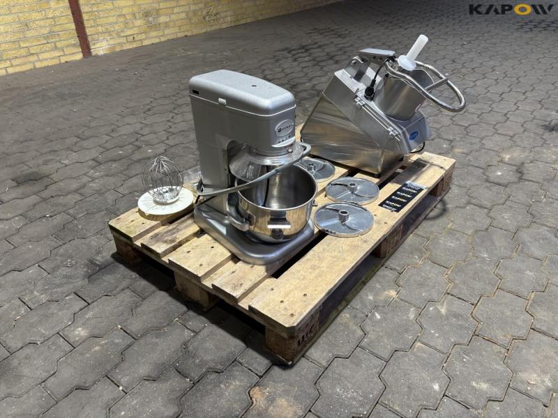 Industrial cutting and mixing machine + accessories 3