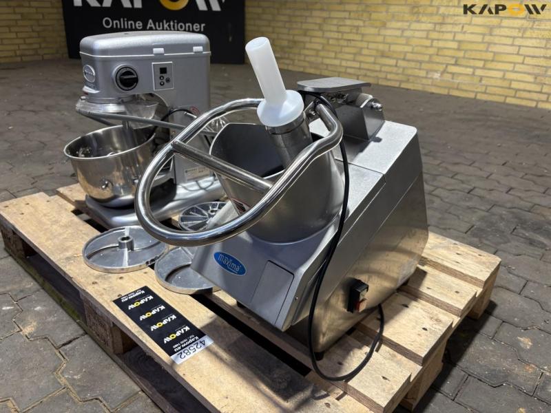 Industrial cutting and mixing machine + accessories 9