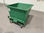 intra Tippo 150 green material tip container 1