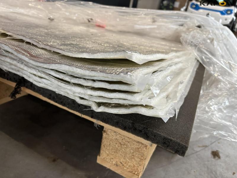 Insulation boards 7 pcs. 8