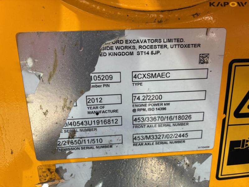 JCB 4CX backhoe loader 28