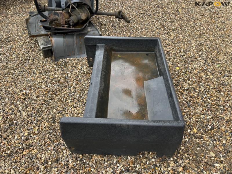 JCB tractor - Burnt 45