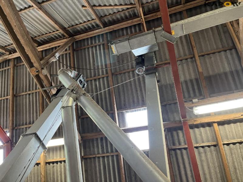 JE-MA 40 tons grain plant with Vedersø grain cleaner 12