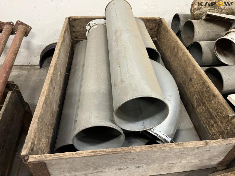 JE-MA 40 tons grain plant with Vedersø grain cleaner 47