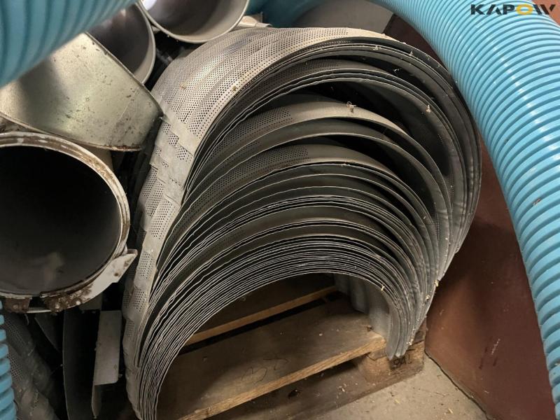 JE-MA 40 tons grain plant with Vedersø grain cleaner 63