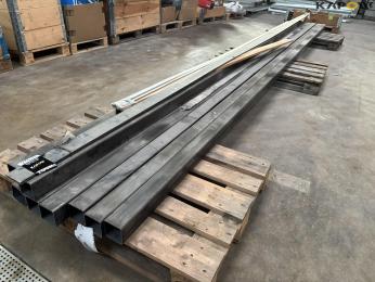 Iron profile pipes and flat irons