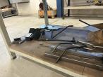 Iron table with vice 6
