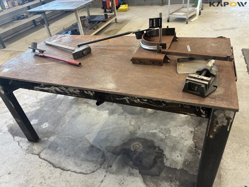 Iron table with equipment 5