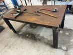 Iron table with equipment 1