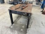 Iron table with equipment 6
