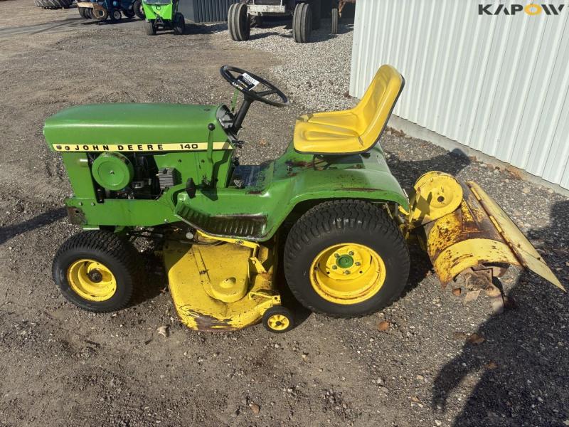 John Deere 140 garden tractor 6