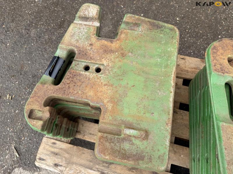 John Deere 20 pcs. weight blocks 11