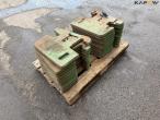 John Deere 20 pcs. weight blocks 7