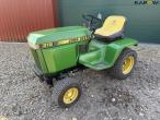 John Deere 318 lawn tractor with mower deck 1