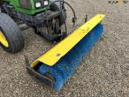 John Deere 3200 tractor with broom 14