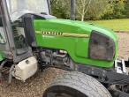 John Deere 3200 tractor with broom 17