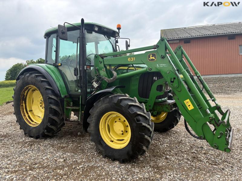 John Deere 6320 M tractor with front loader 1