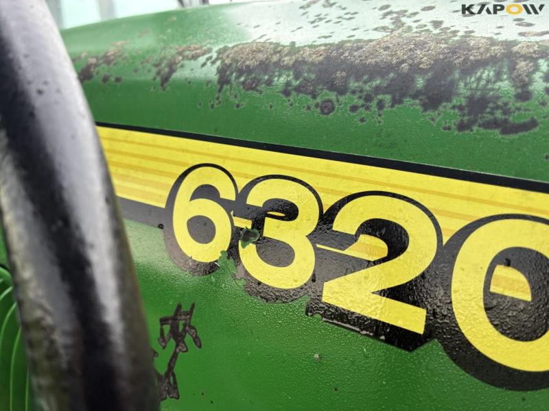 John Deere 6320 M tractor with front loader 16