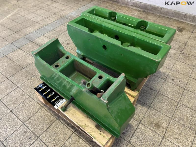 John Deere basic weight blocks 6