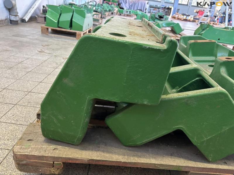 John Deere basic weight blocks 15