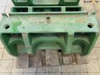 John Deere basic weight blocks 16