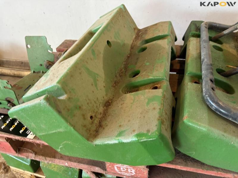 John Deere basic weight blocks 8