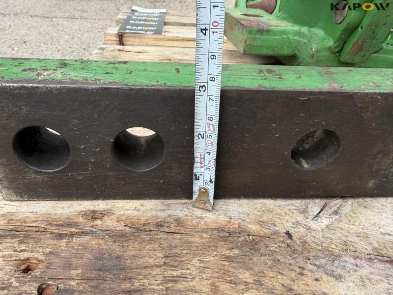 John Deere fork hitch + ball hitch 18