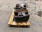 John Deere weight discs - 14 pcs. 50kg each 4