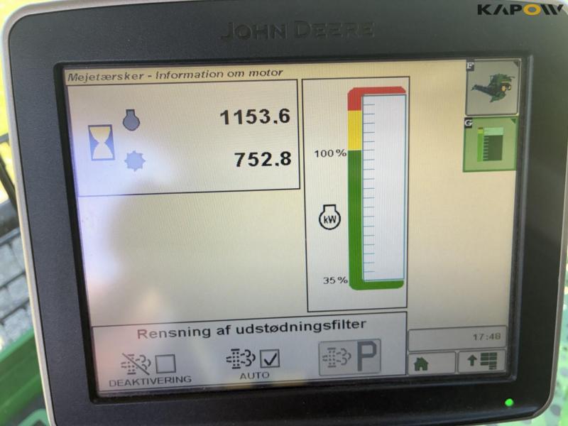 John Deere W660i combine harvester 57