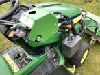 John Deere X540 traktor m. klipper 19