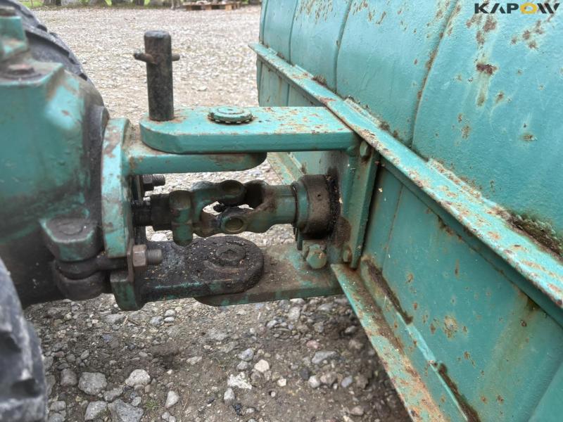 JRUS tool carrier with broom, scraper and sulky 13