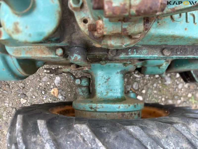 JRUS tool carrier with broom, scraper and sulky 18