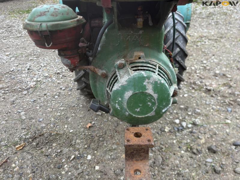 JRUS tool carrier with broom, scraper and sulky 24