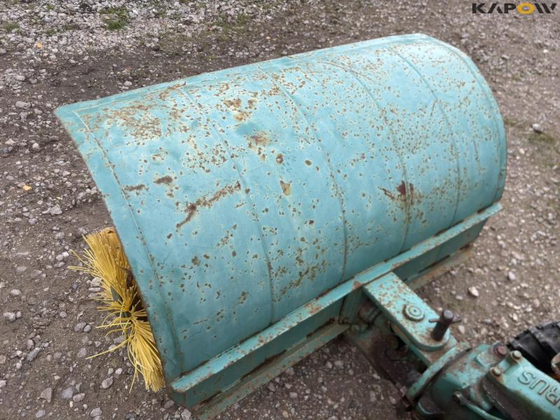 JRUS tool carrier with broom, scraper and sulky 37